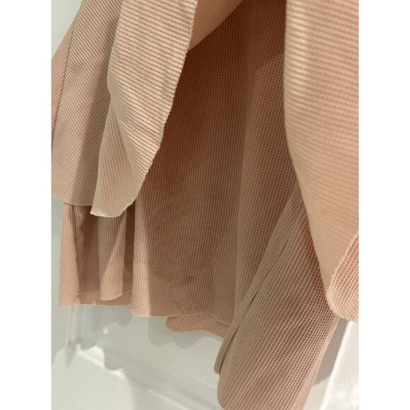 Zara Knit Women’s Light Pink Sleeveless Top Summer Casual With Layer Look Size L - Picture 5 of 11